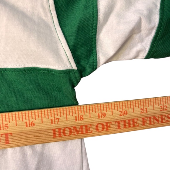 Lansdowne Ireland Kids Green & White Striped Rugby Polo – Sz 11/12 (NWT) - Picture 9 of 11